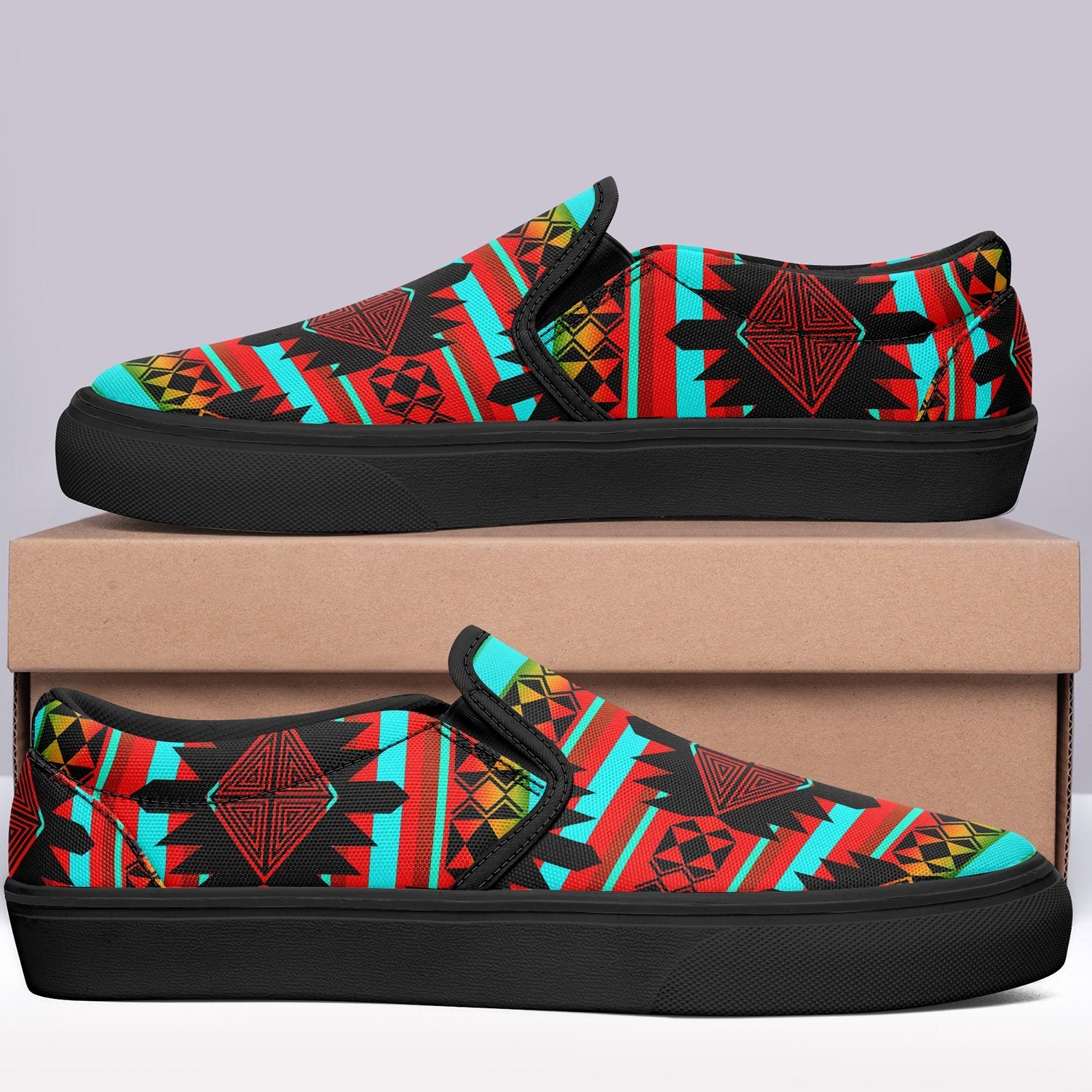 Okotoks Arrow Otoyimm Canvas Slip On Shoes 49 Dzine