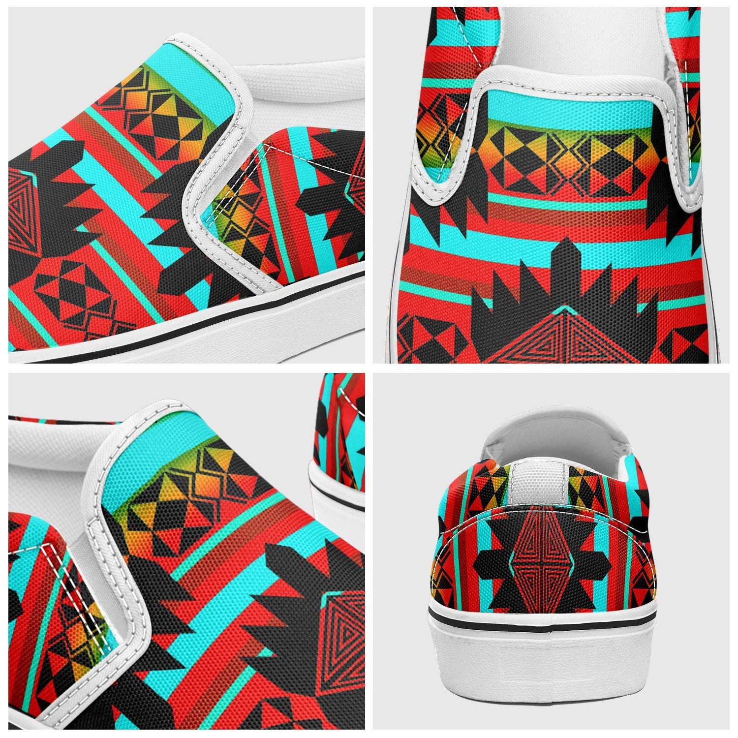Okotoks Arrow Otoyimm Canvas Slip On Shoes 49 Dzine