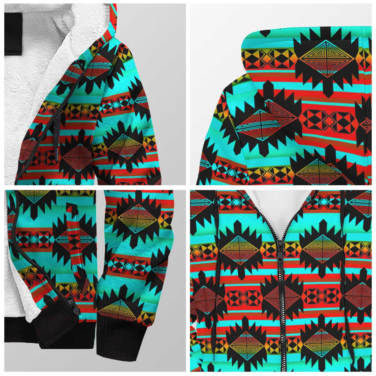 Okotoks Arrow Sherpa Hoodie 49 Dzine