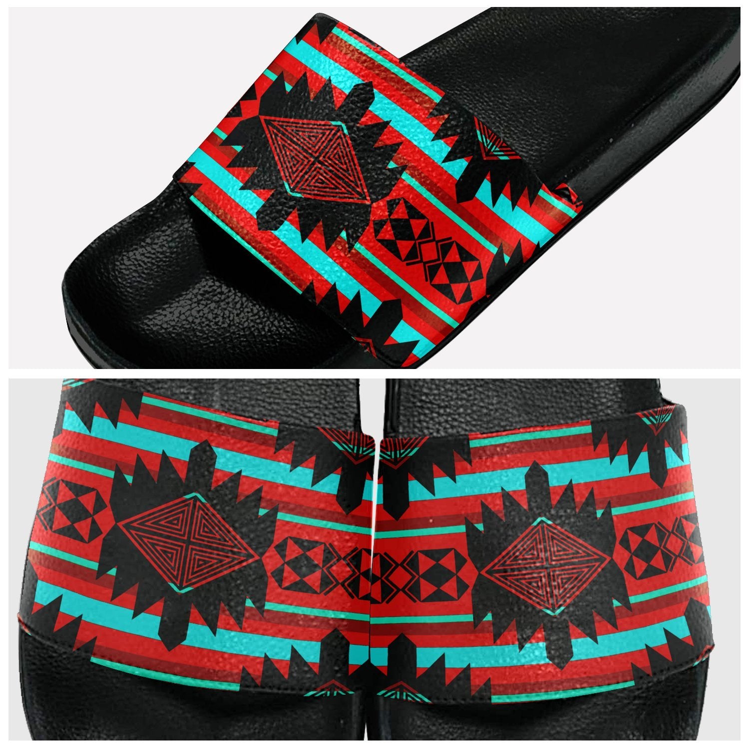 Okotoks Arrow Slide Sandals 49 Dzine
