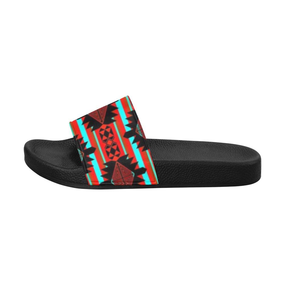 Okotoks Arrow Women's Slide Sandals (Model 057) Women's Slide Sandals (057) e-joyer