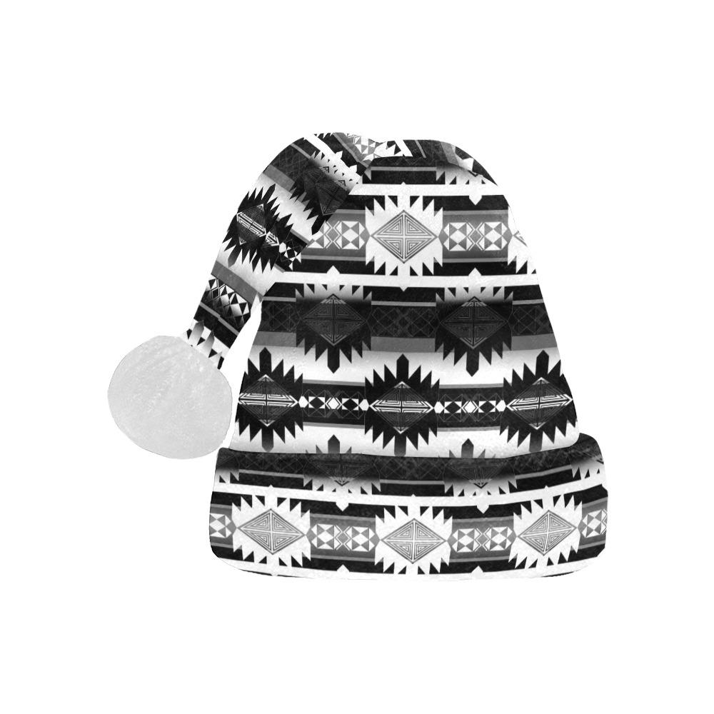 Okotoks Black and White Santa Hat Santa Hat e-joyer