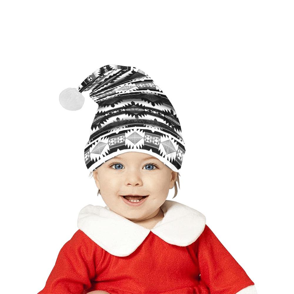 Okotoks Black and White Santa Hat Santa Hat e-joyer
