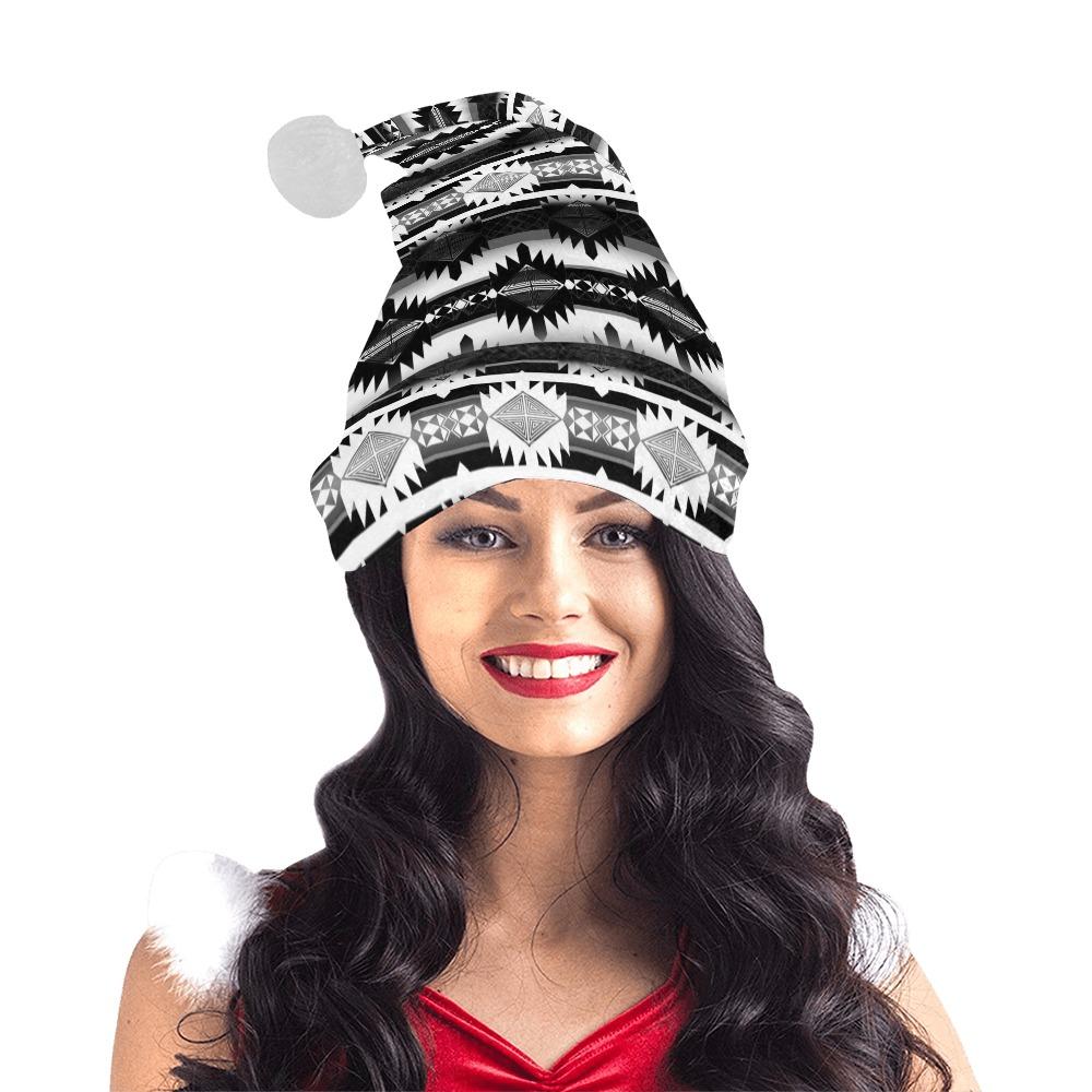 Okotoks Black and White Santa Hat Santa Hat e-joyer