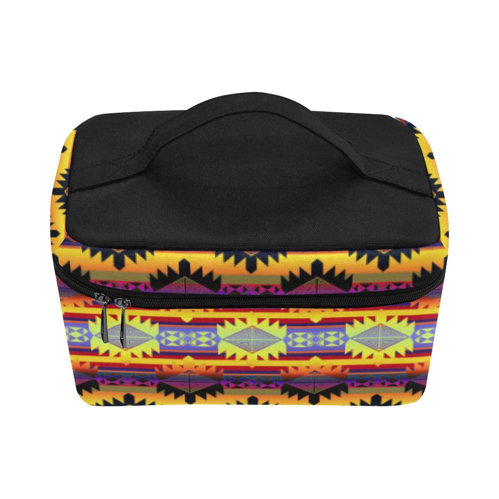 Okotoks Gathering Cosmetic Bag/Large (Model 1658) Cosmetic Bag e-joyer