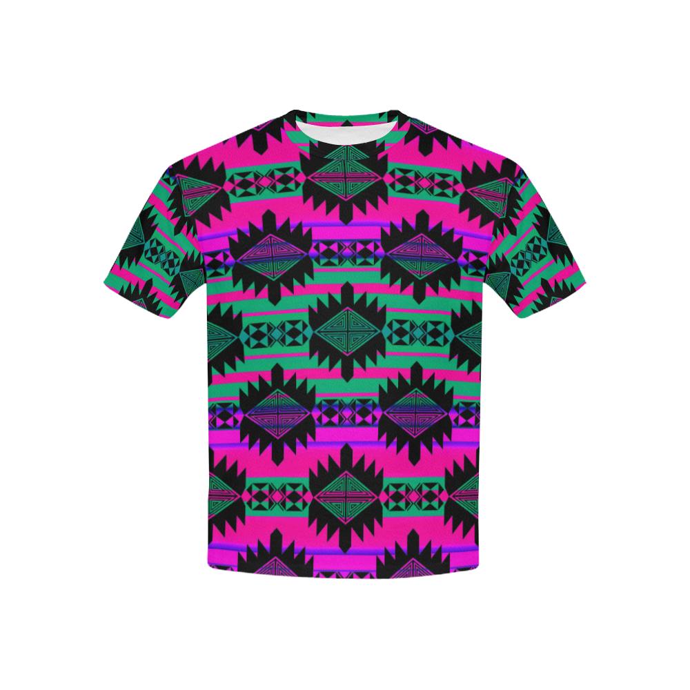 Okotoks Moonlight Kids' All Over Print T-shirt (USA Size) (Model T40) All Over Print T-shirt for Kid (T40) e-joyer