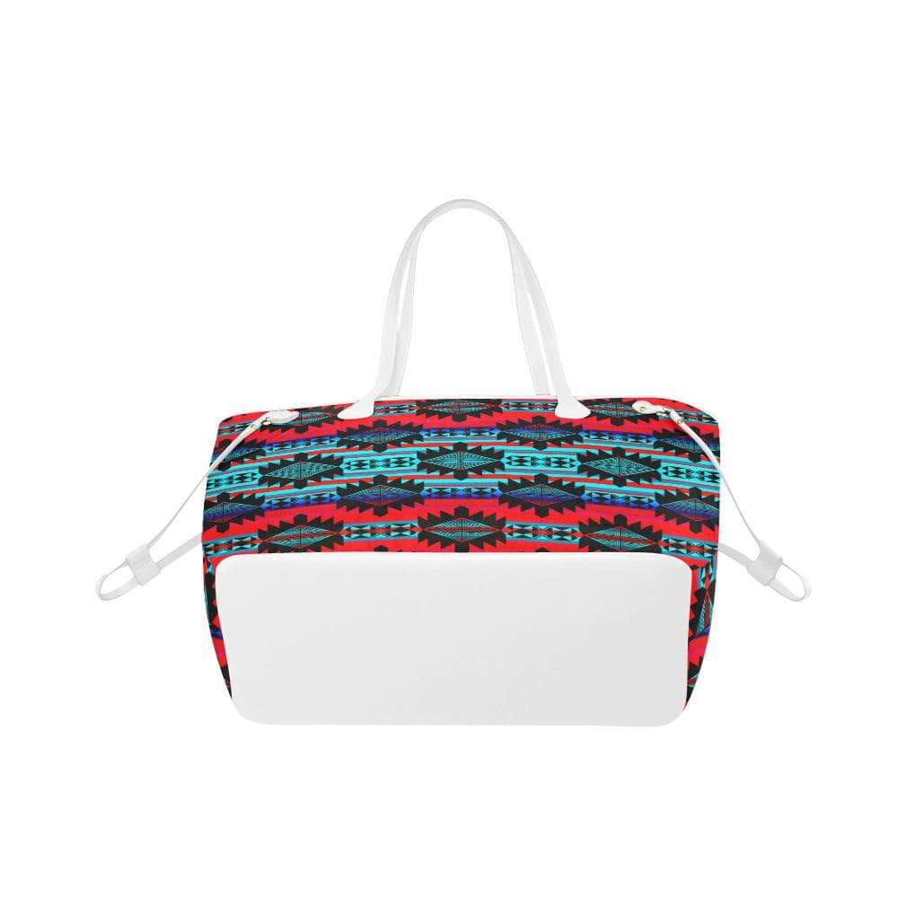 Okotoks Mountain Clover Canvas Tote Bag (Model 1661) Clover Canvas Tote Bag (1661) e-joyer