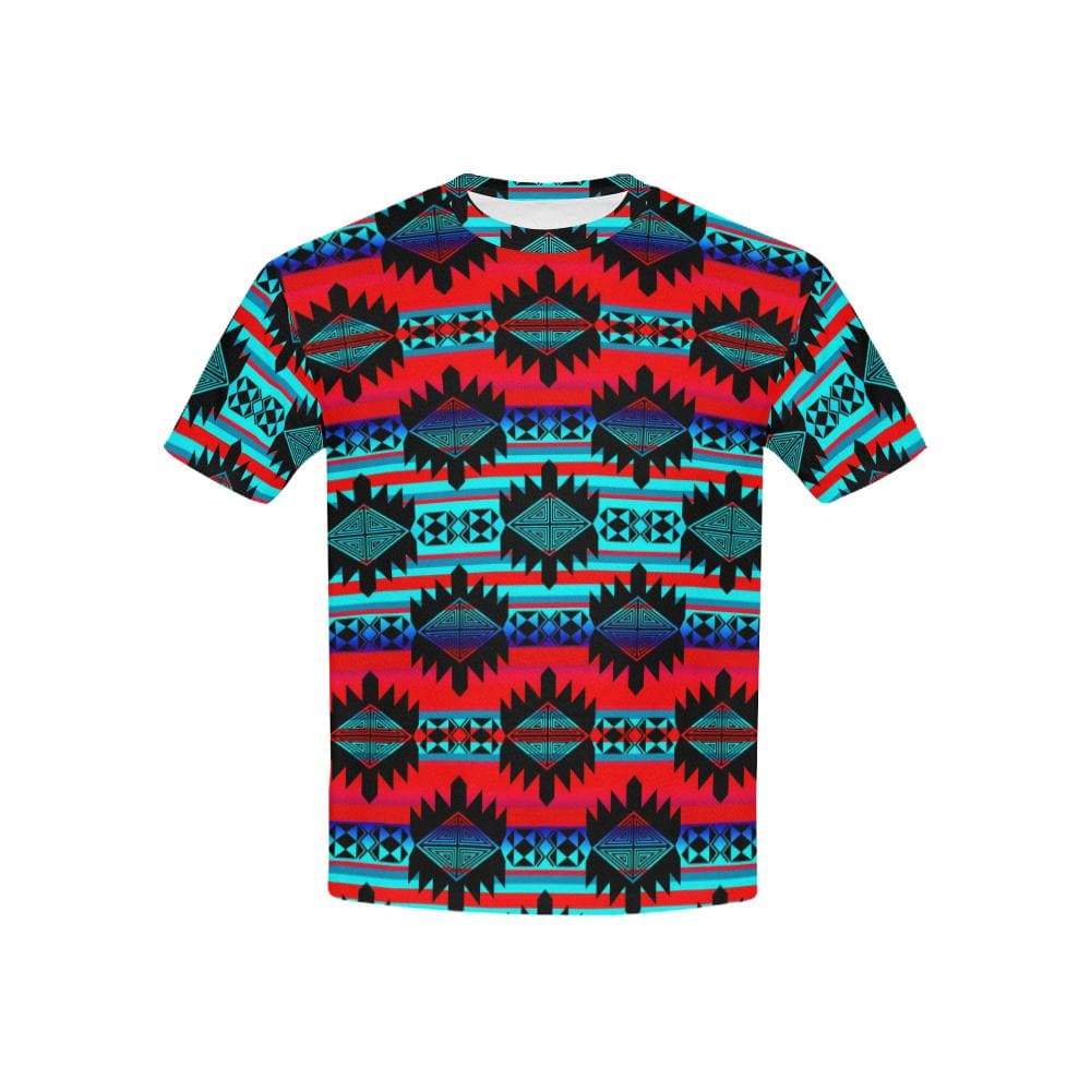 Okotoks Mountain Kids' All Over Print T-shirt (USA Size) (Model T40) All Over Print T-shirt for Kid (T40) e-joyer