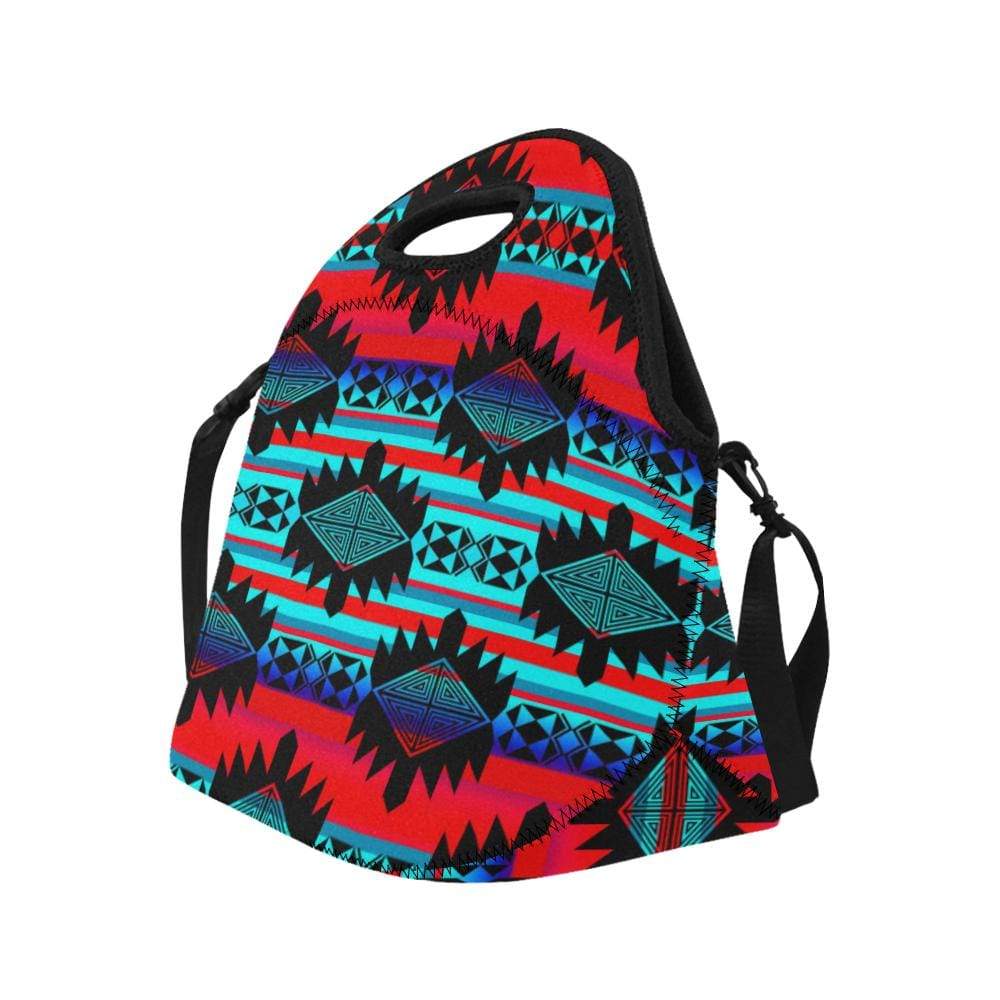 Okotoks Mountain Neoprene Lunch Bag/Large (Model 1669) Neoprene Lunch Bag/Large (1669) e-joyer