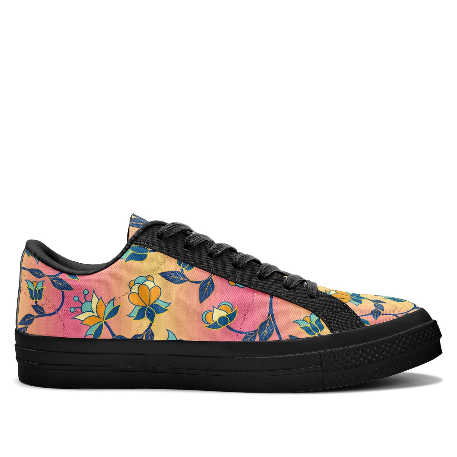 Orange Days Aapisi Low Top Canvas Shoes Black Sole aapisi Herman