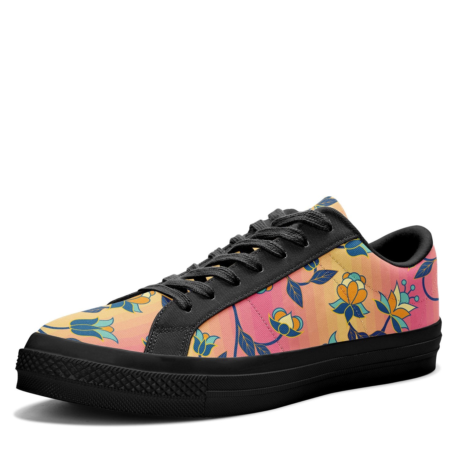 Orange Days Aapisi Low Top Canvas Shoes Black Sole aapisi Herman