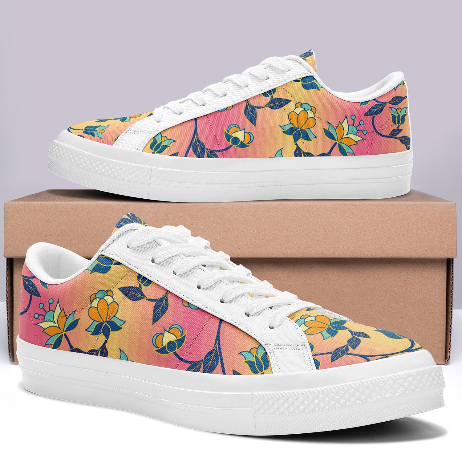 Orange Days Aapisi Low Top Canvas Shoes White Sole aapisi Herman
