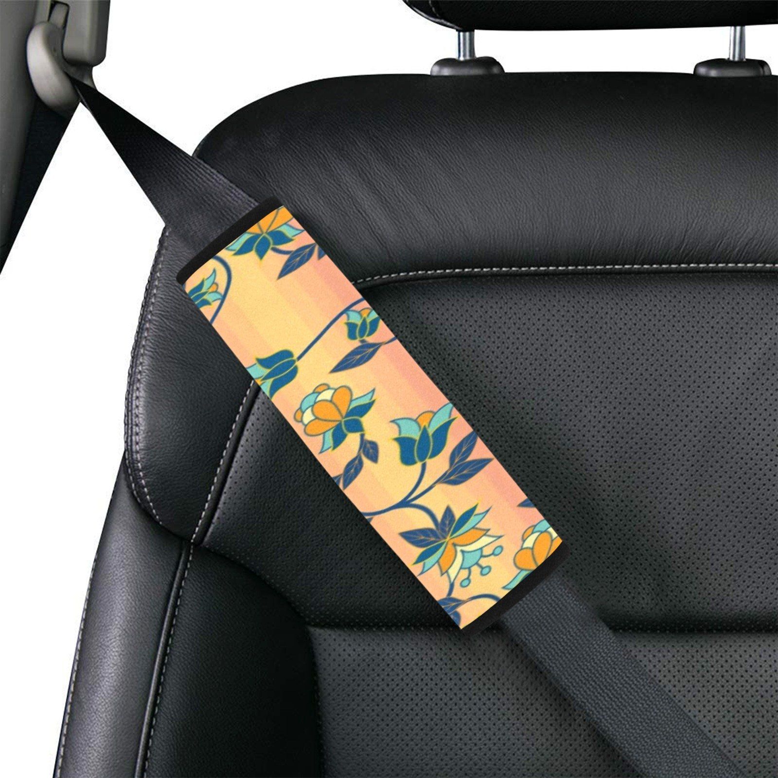 Orange Days Car Seat Belt Cover 7''x12.6'' (Pack of 2) Car Seat Belt Cover 7x12.6 (Pack of 2) e-joyer