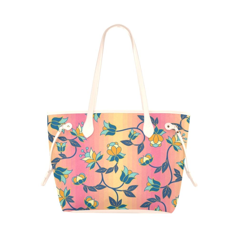Orange Days Clover Canvas Tote Bag (Model 1661) Clover Canvas Tote Bag (1661) e-joyer