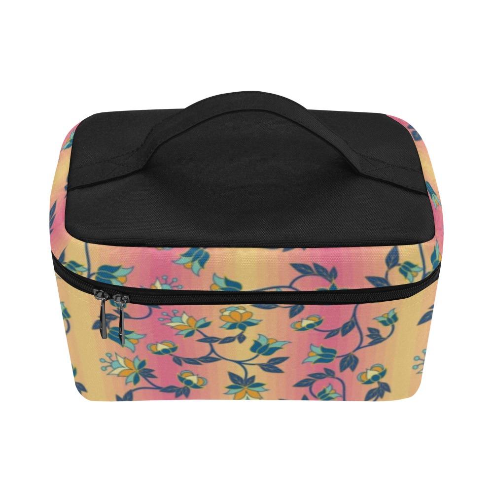 Orange Days Cosmetic Bag/Large (Model 1658) bag e-joyer