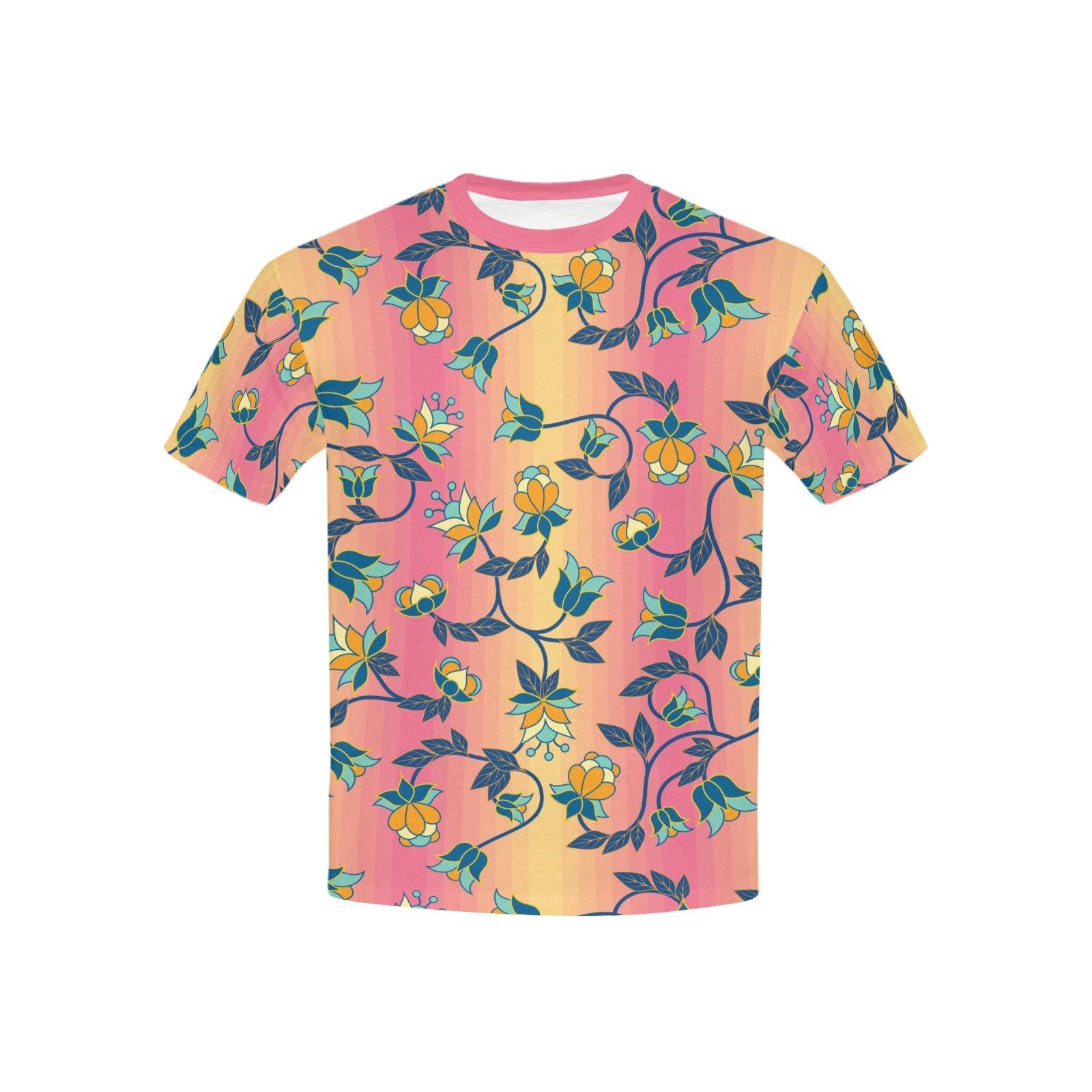 Orange Days Kids' All Over Print T-shirt (USA Size) (Model T40) All Over Print T-shirt for Kid (T40) e-joyer