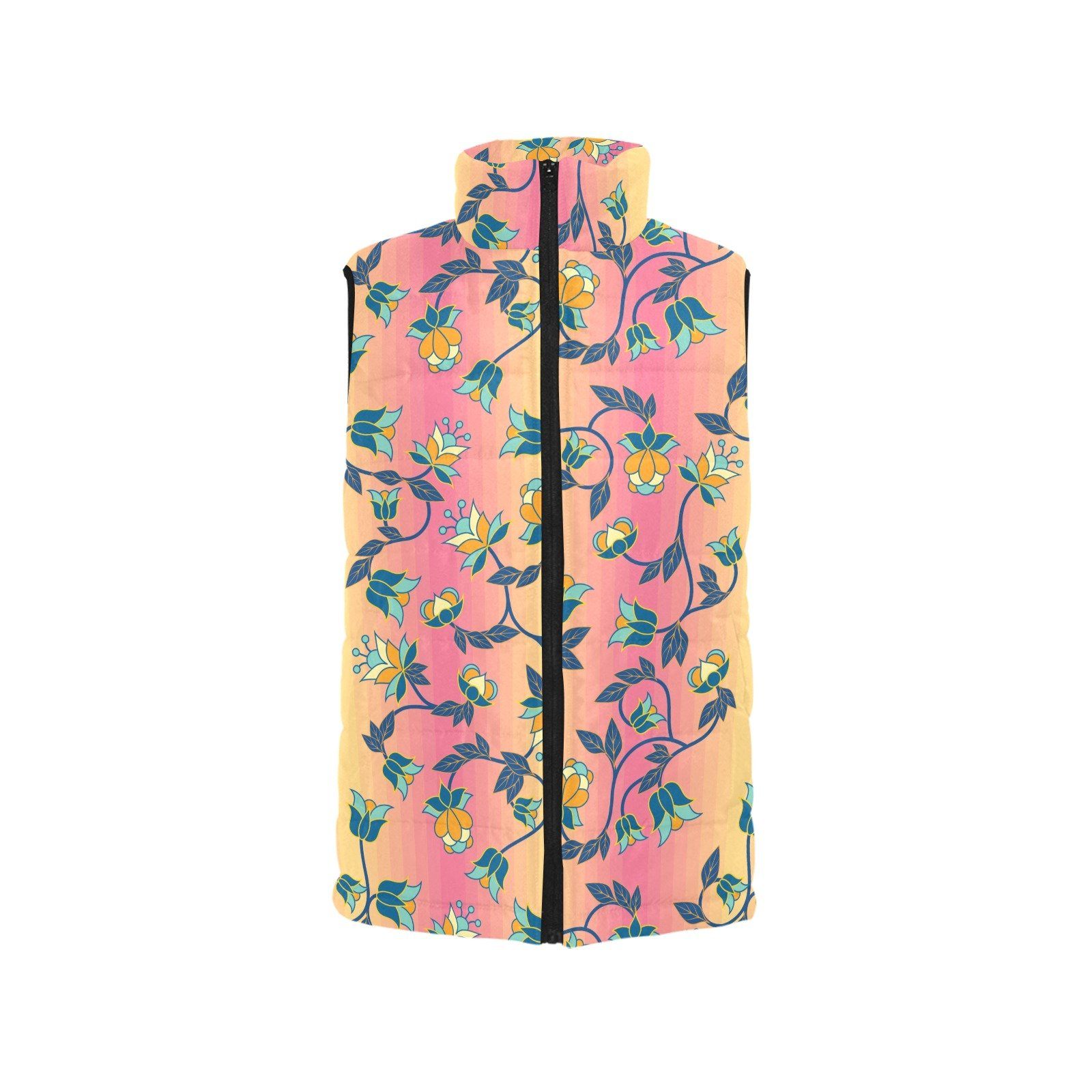 Orange Days Men's Padded Vest Jacket (Model H44) Men's Padded Vest Jacket (H44) e-joyer