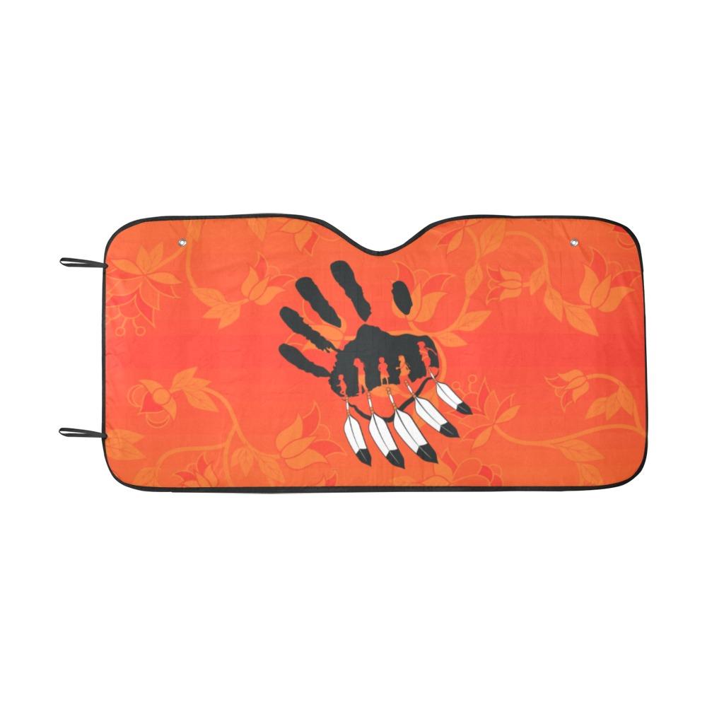 Orange Days Orange A feather for each Car Sun Shade 55"x30" Car Sun Shade e-joyer