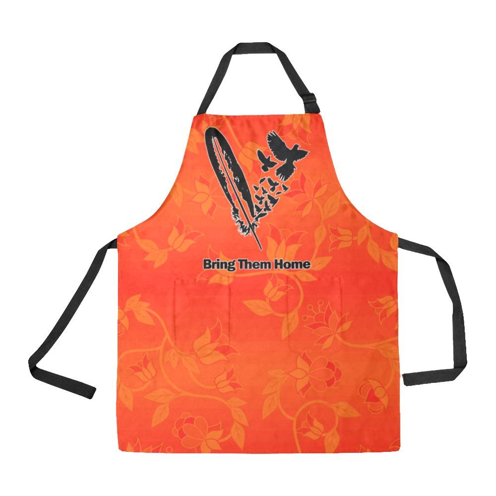 Orange Days Orange Bring Them Home All Over Print Apron All Over Print Apron e-joyer