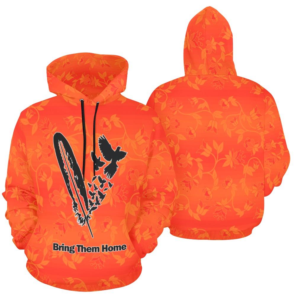 Orange Days Orange Bring Them Home All Over Print Hoodie for Men (USA Size) (Model H13) All Over Print Hoodie for Men (H13) e-joyer