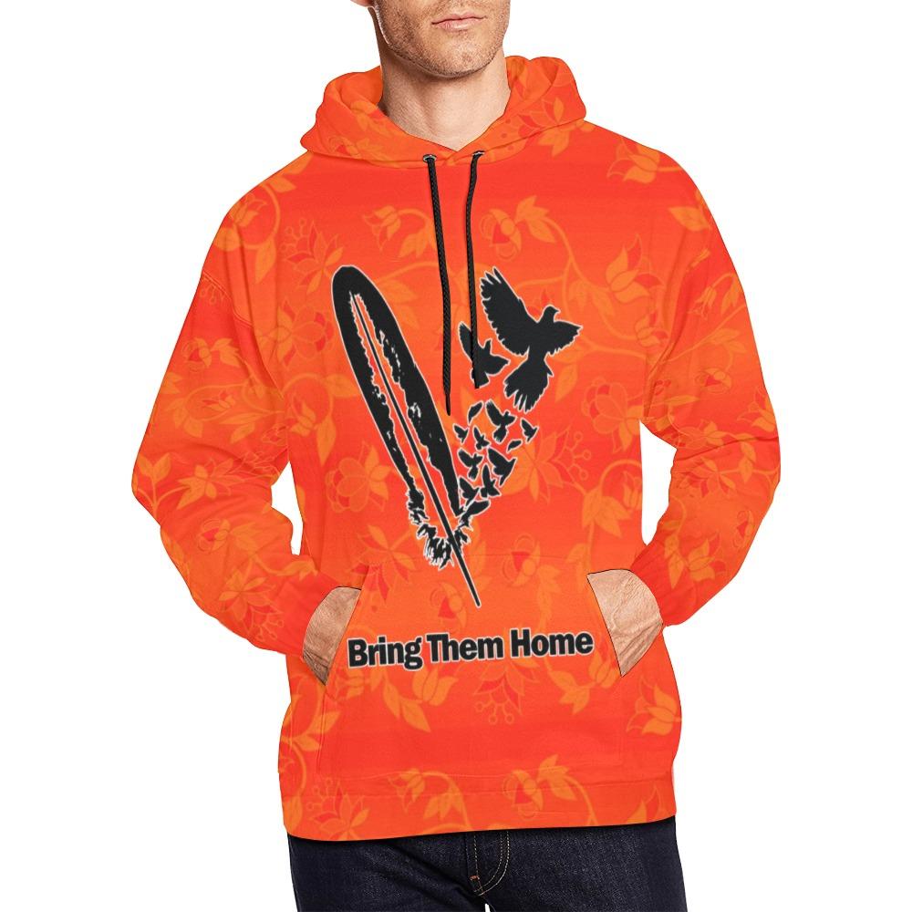Orange Days Orange Bring Them Home All Over Print Hoodie for Men (USA Size) (Model H13) All Over Print Hoodie for Men (H13) e-joyer