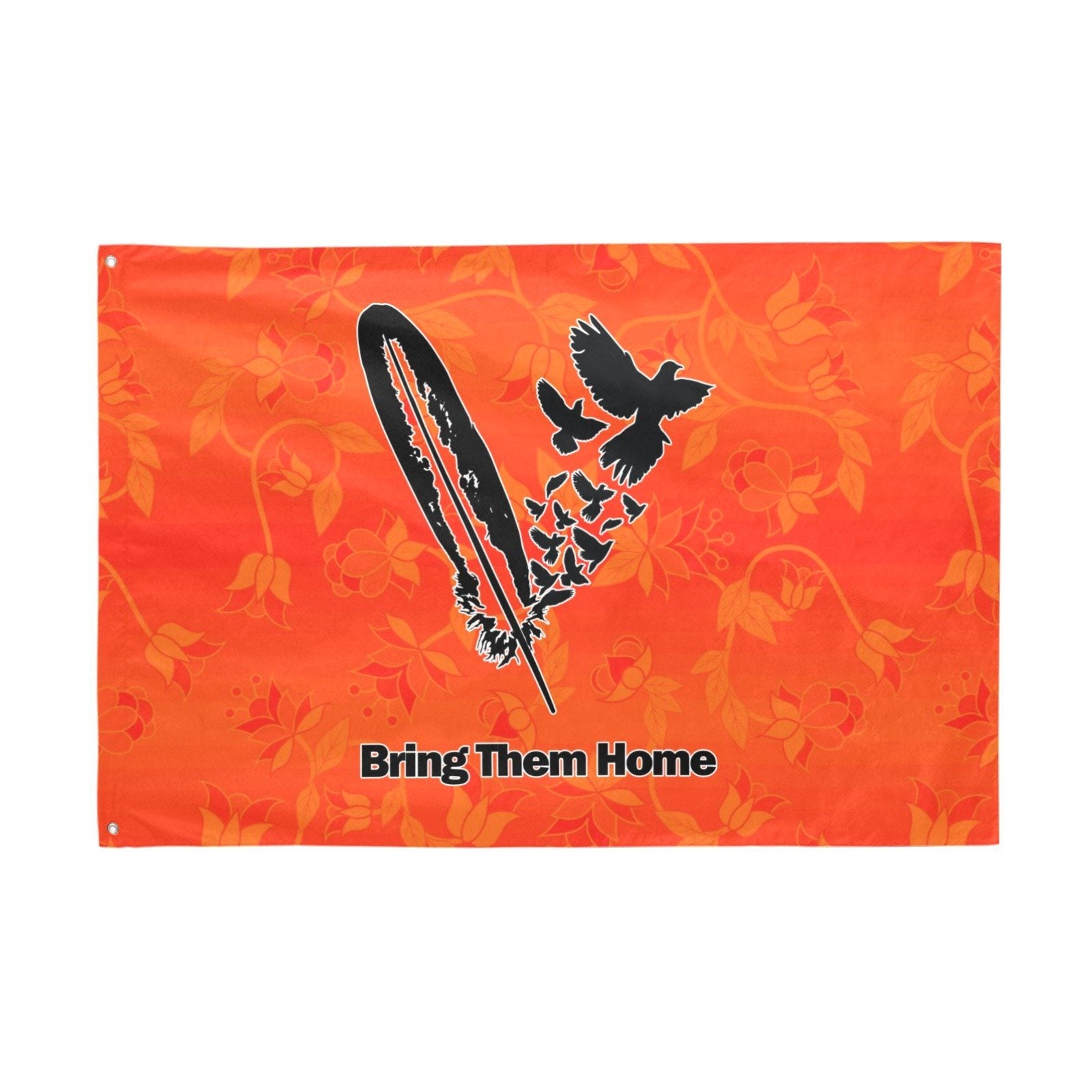 Orange Days Orange Bring Them Home Garden Flag 70"x47" Garden Flag 70"x47" e-joyer