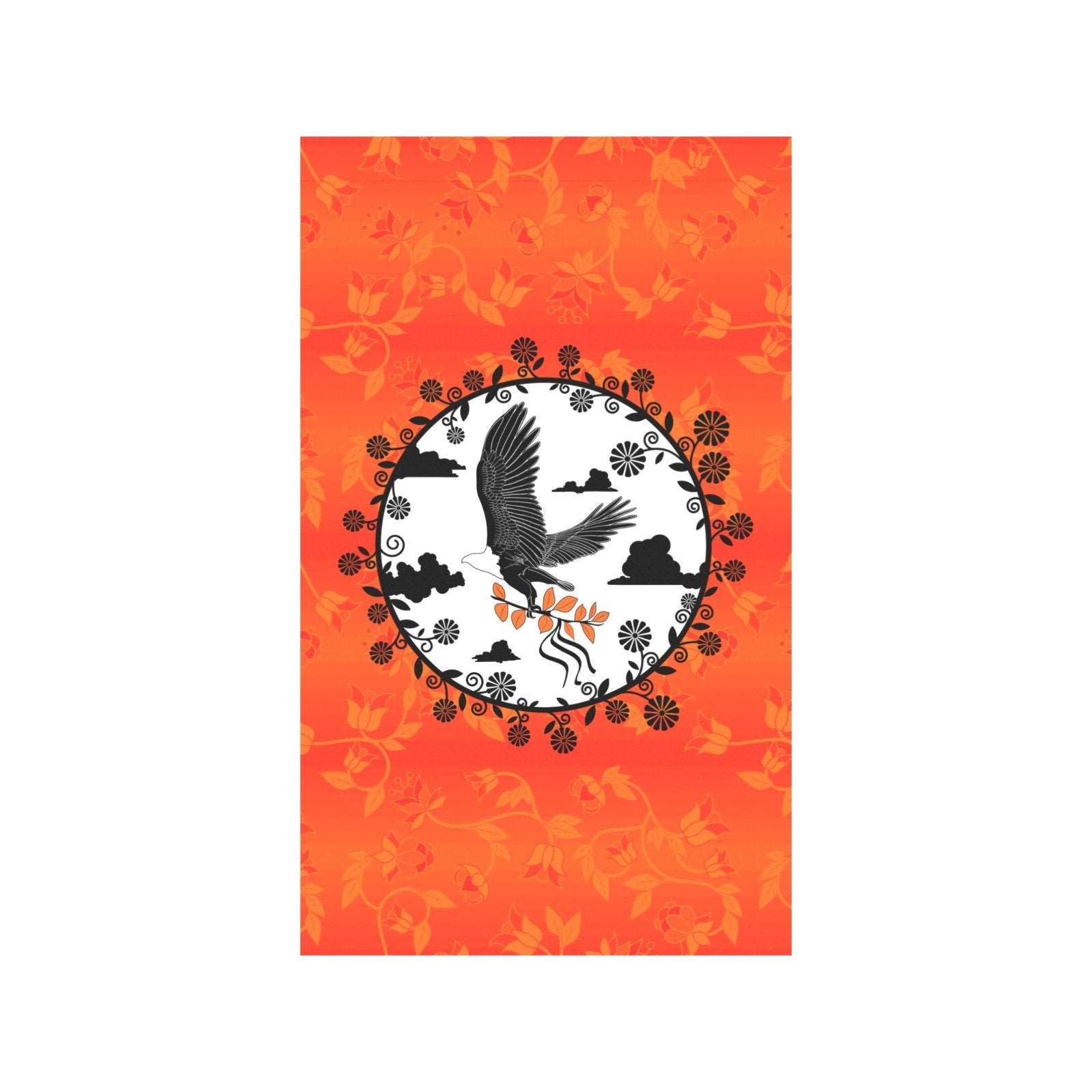 Orange Days Orange - Carrying Their Prayers Garden Flag 36''x60'' (Two Sides Printing) Garden Flag 36‘’x60‘’ (Two Sides) e-joyer