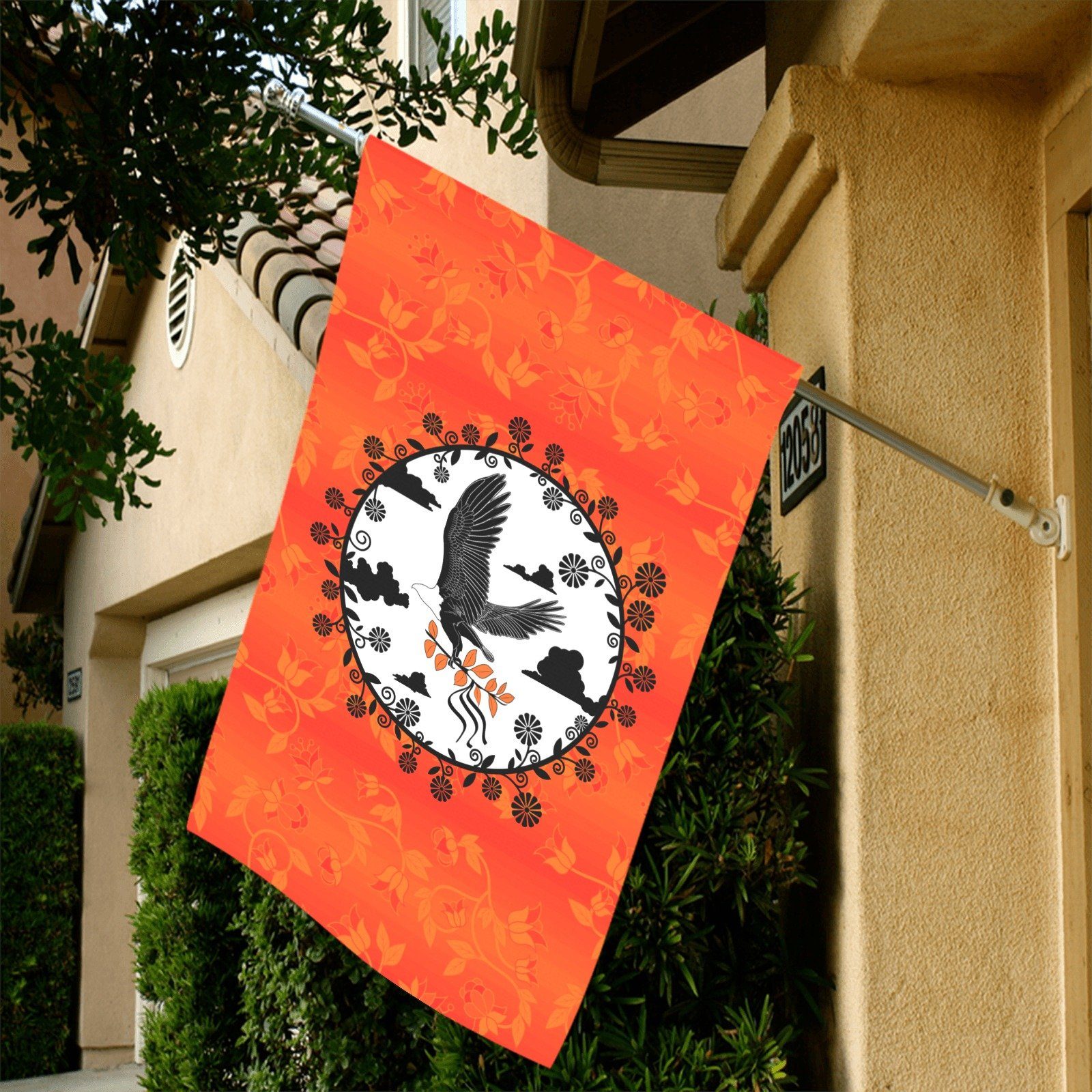 Orange Days Orange - Carrying Their Prayers Garden Flag 36''x60'' (Two Sides Printing) Garden Flag 36‘’x60‘’ (Two Sides) e-joyer
