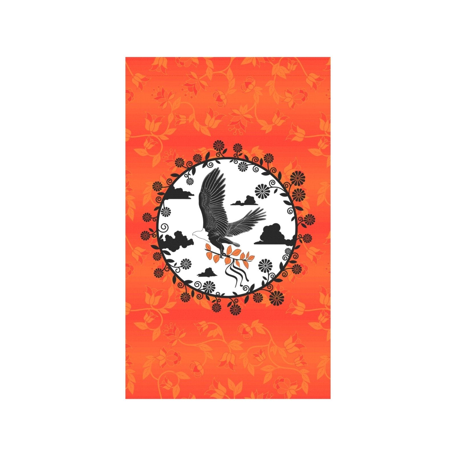 Orange Days Orange - Carrying Their Prayers Garden Flag 36''x60'' (Two Sides Printing) Garden Flag 36‘’x60‘’ (Two Sides) e-joyer