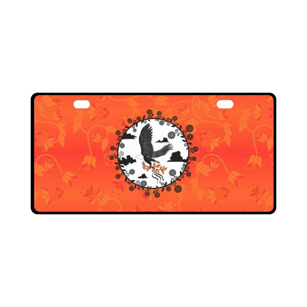 Orange Days Orange Carrying Their Prayers License Plate License Plate e-joyer