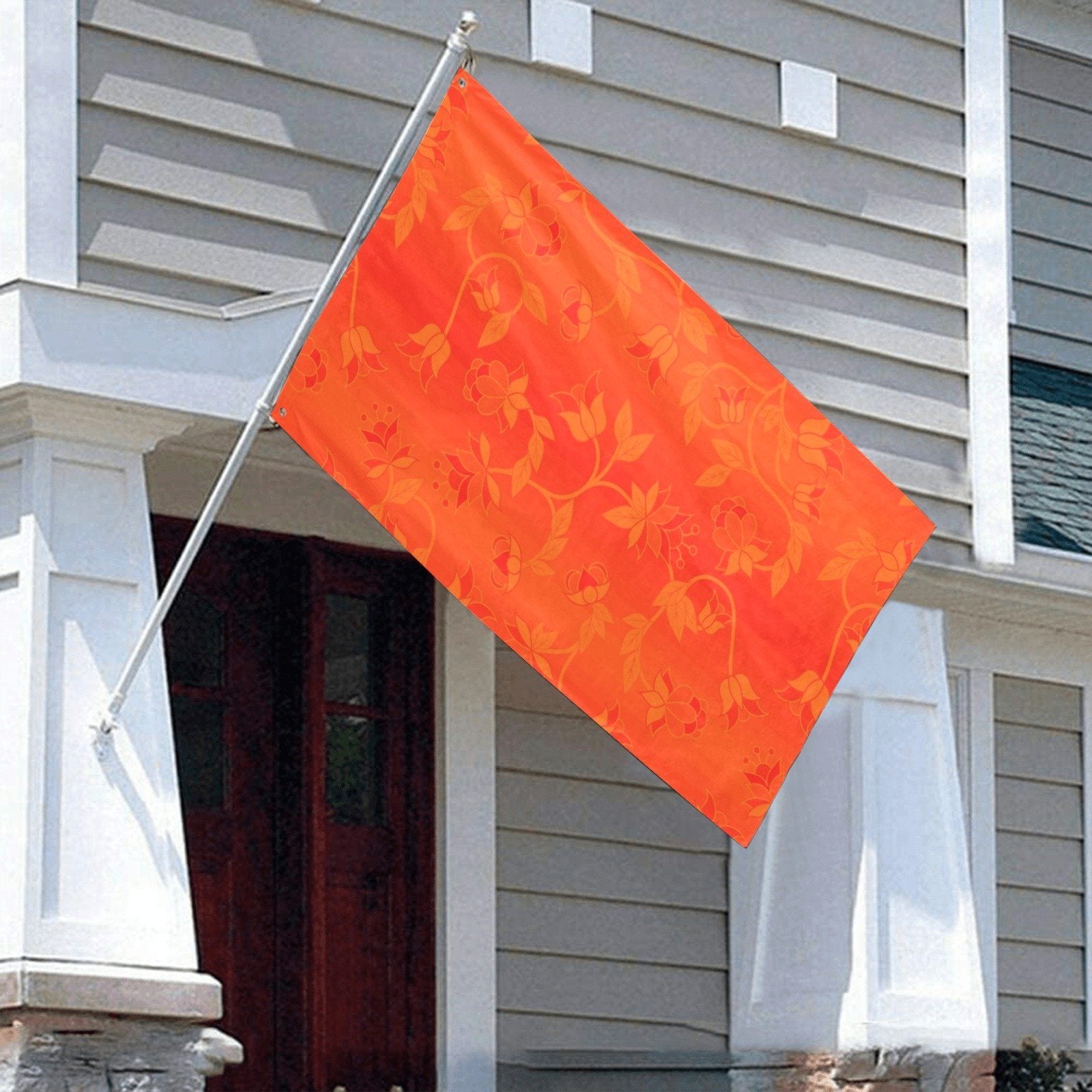 Orange Days Orange Garden Flag 59"x35" Garden Flag 59"x35" e-joyer
