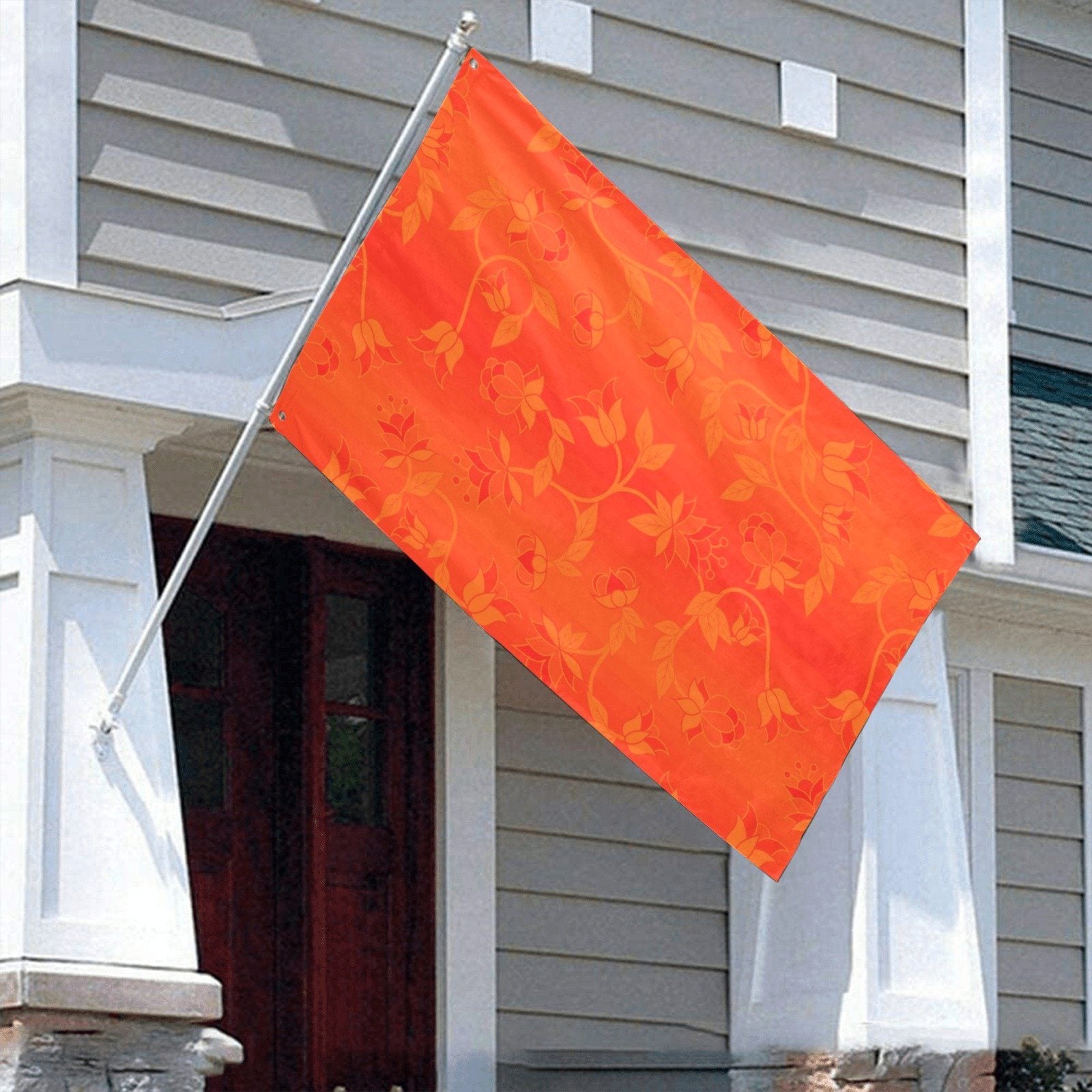 Orange Days Orange Garden Flag 70"x47" Garden Flag 70"x47" e-joyer
