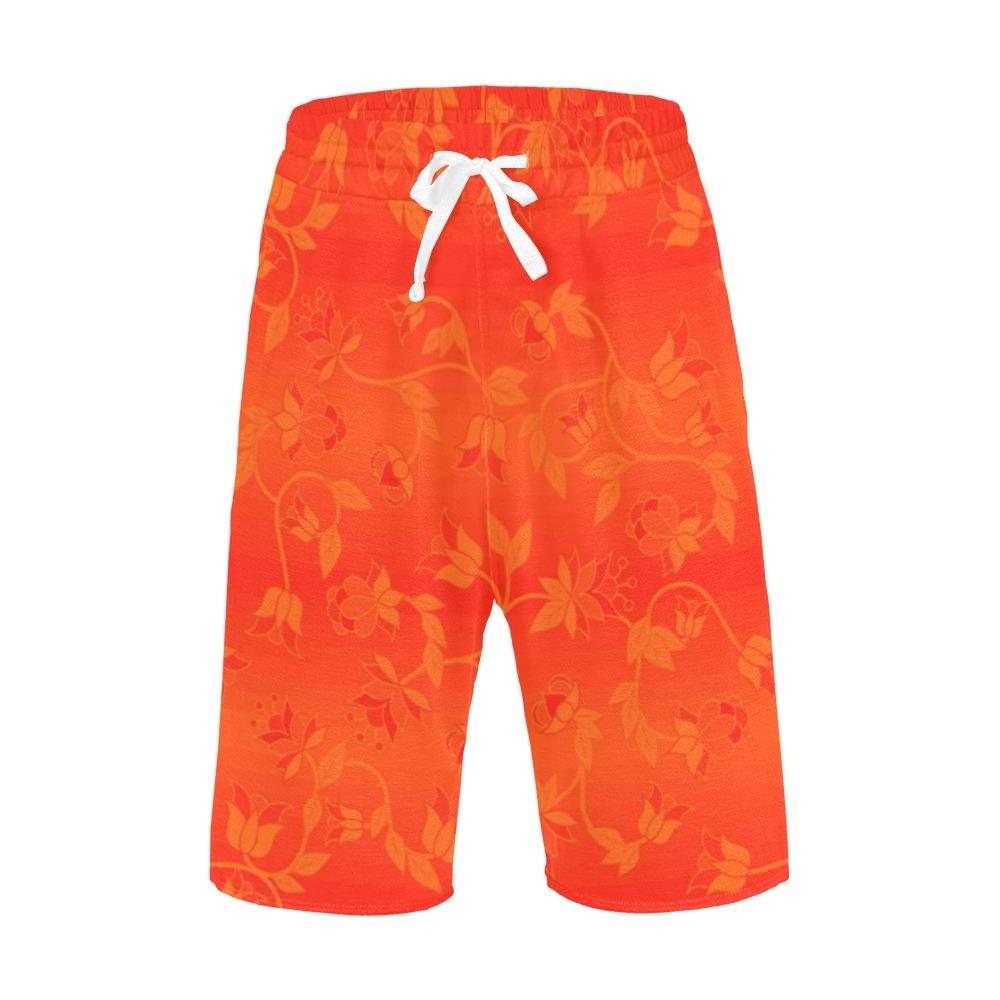 Orange Days Orange Men's All Over Print Casual Shorts (Model L23) Men's Casual Shorts (L23) e-joyer
