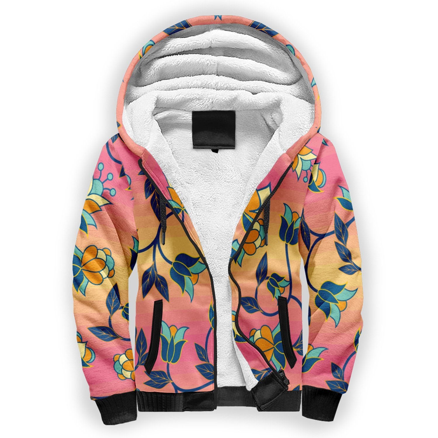 Orange Days Sherpa Hoodie hoodie Herman
