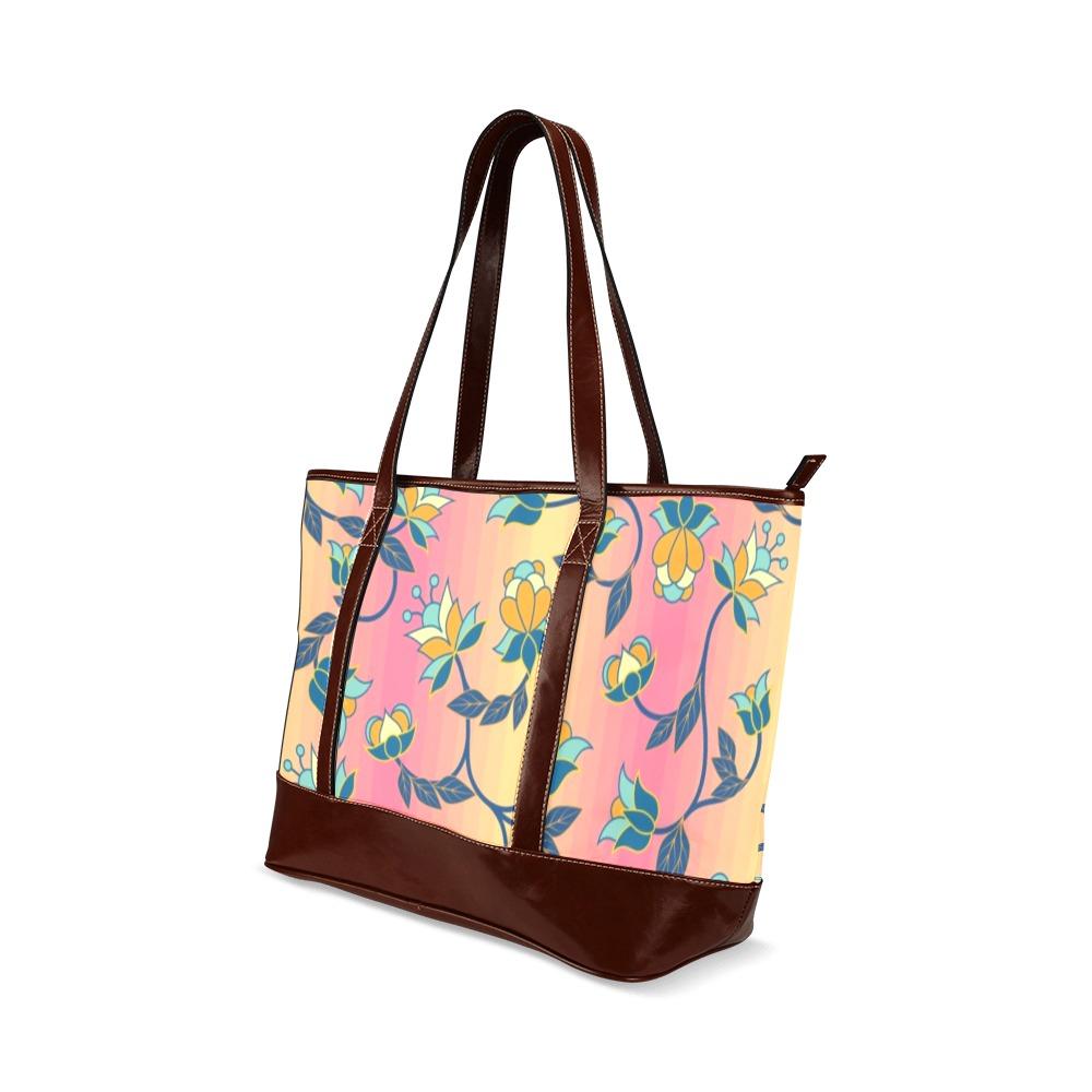 Orange Days Tote Handbag (Model 1642) Tote Handbags (1642) e-joyer