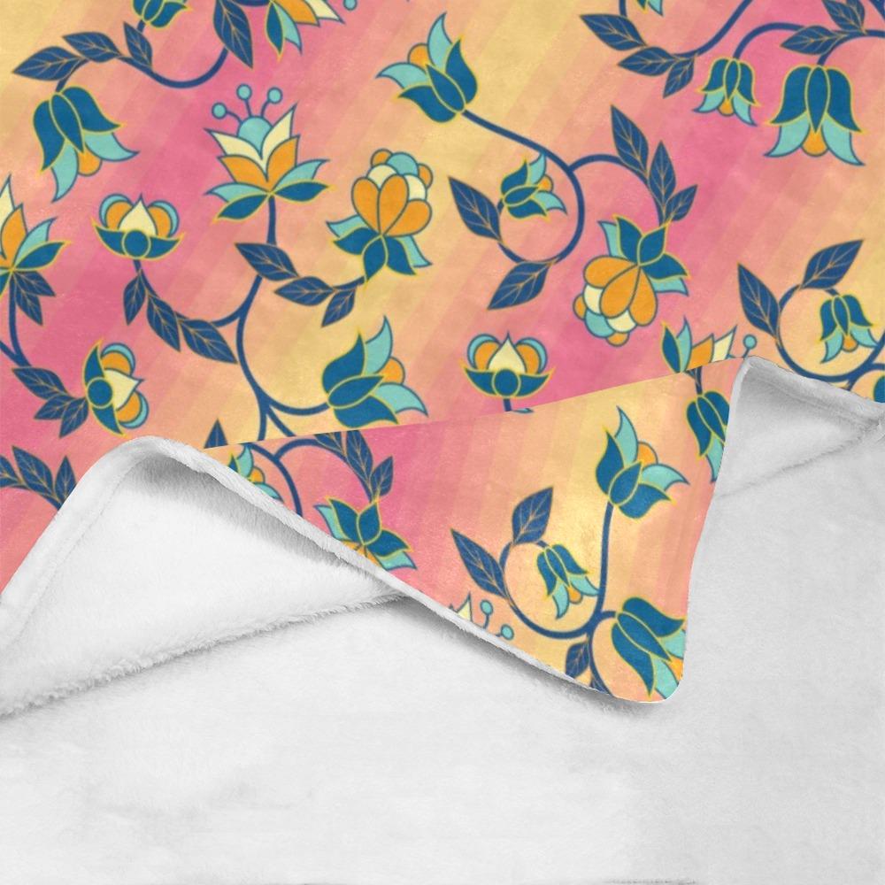 Orange Days Ultra-Soft Micro Fleece Blanket 40"x50" Ultra-Soft Blanket 40''x50'' e-joyer