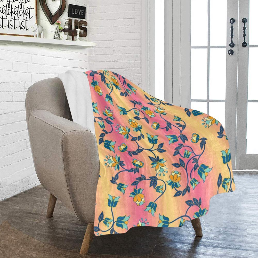 Orange Days Ultra-Soft Micro Fleece Blanket 40"x50" Ultra-Soft Blanket 40''x50'' e-joyer