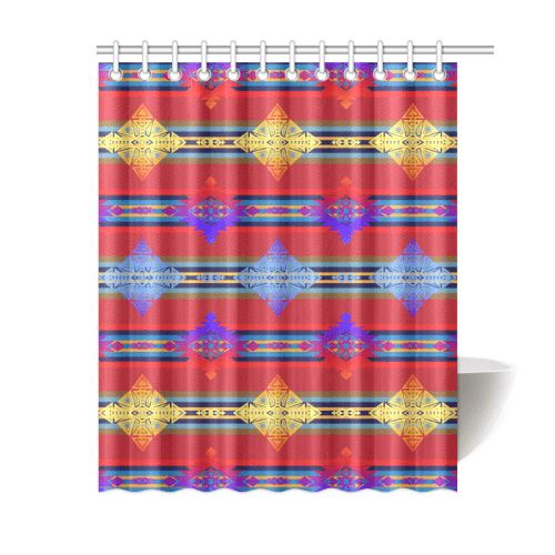 Plateau Gathering Shower Curtain 60"x72" Shower Curtain 60"x72" e-joyer