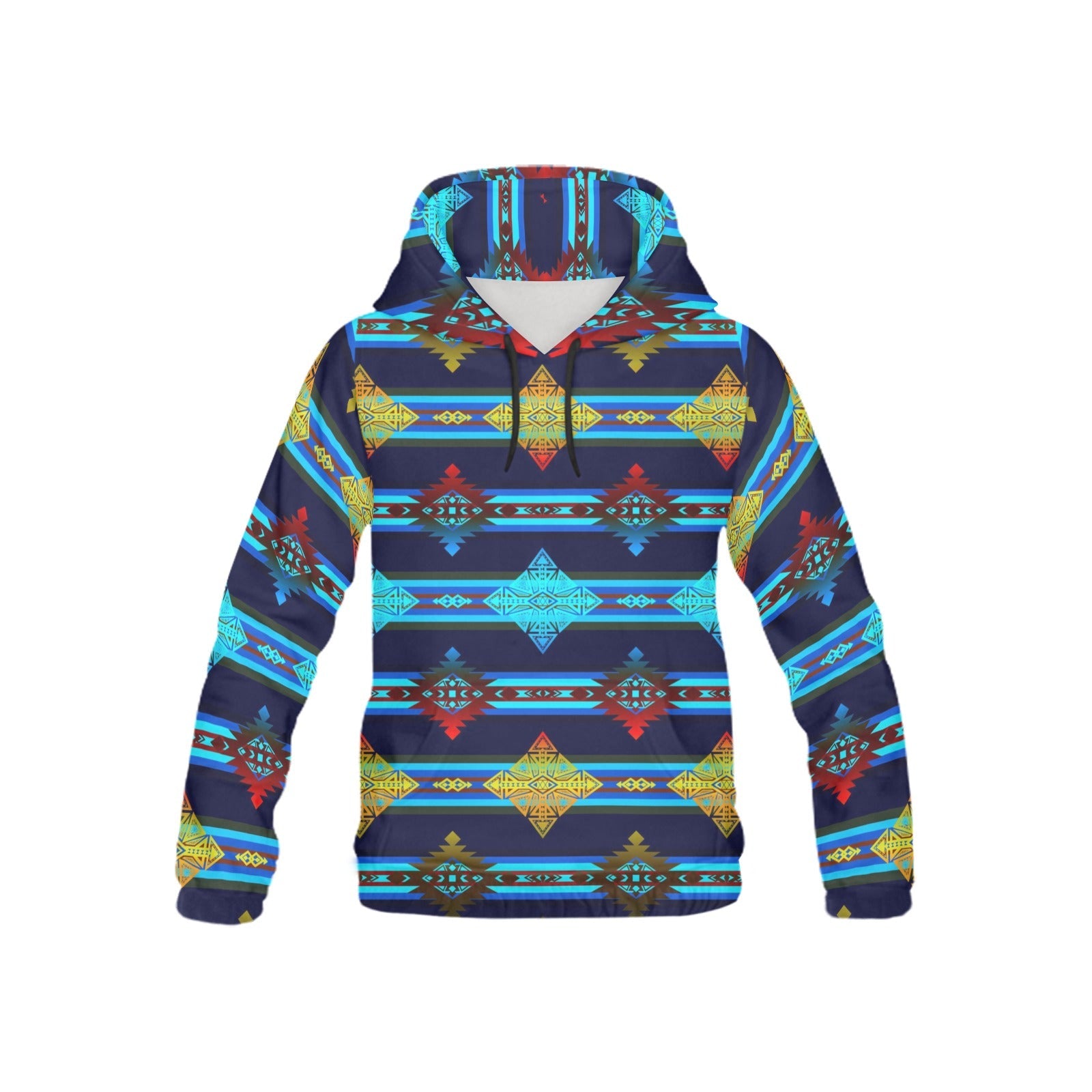 Plateau Night All Over Print Hoodie for Kid (USA Size) (Model H13) All Over Print Hoodie for Kid (H13) e-joyer