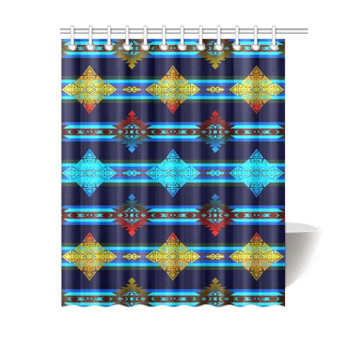 Plateau Night Shower Curtain 60"x72" Shower Curtain 60"x72" e-joyer