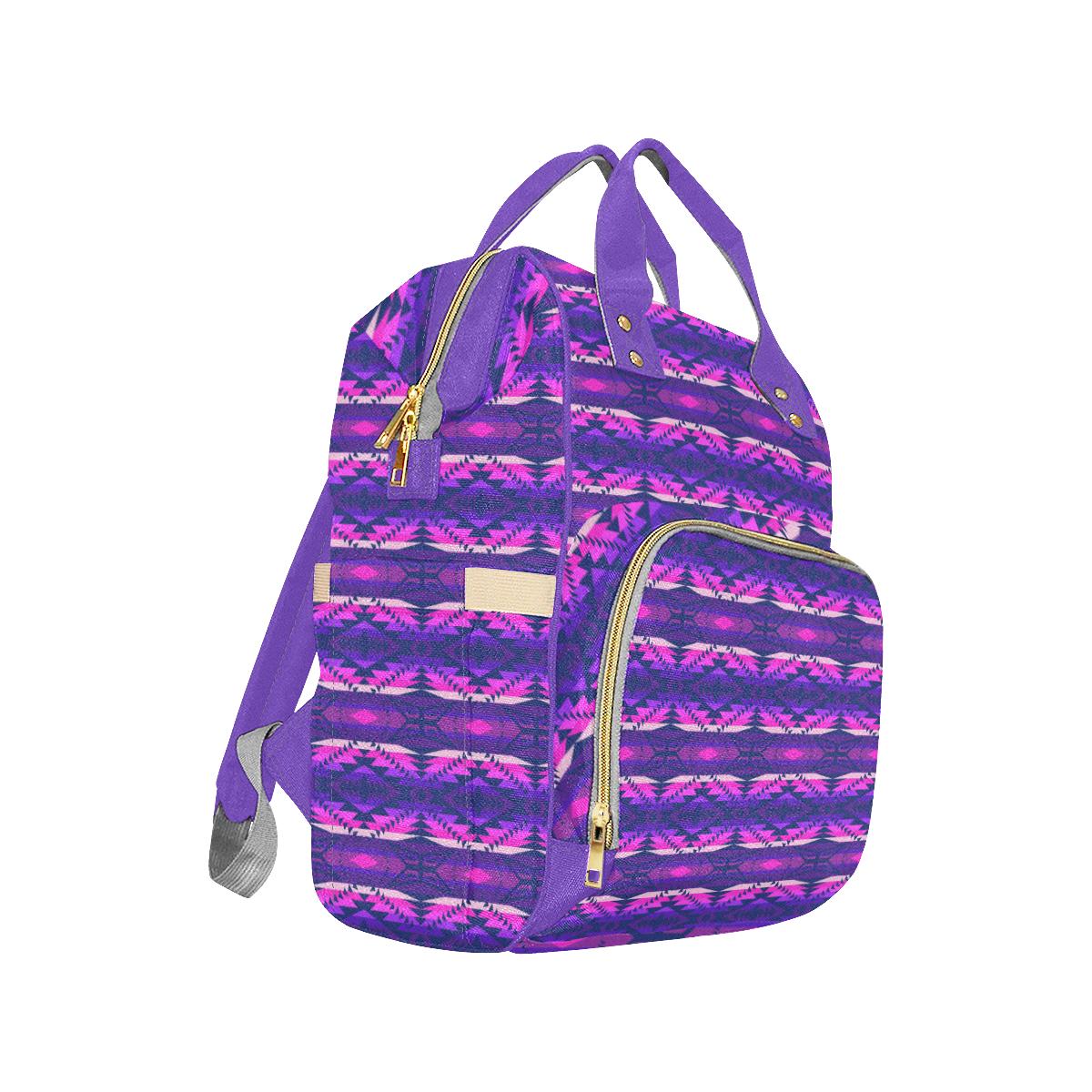 Plateau War Party Multi-Function Diaper Backpack (Model 1688) Diaper Backpack (1688) e-joyer