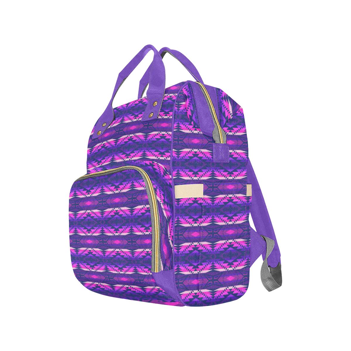 Plateau War Party Multi-Function Diaper Backpack (Model 1688) Diaper Backpack (1688) e-joyer