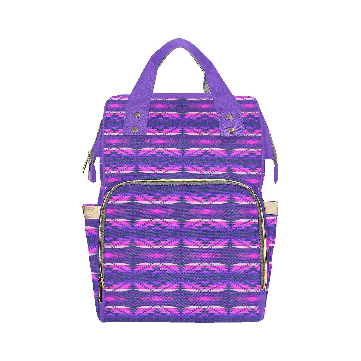 Plateau War Party Multi-Function Diaper Backpack (Model 1688) Diaper Backpack (1688) e-joyer