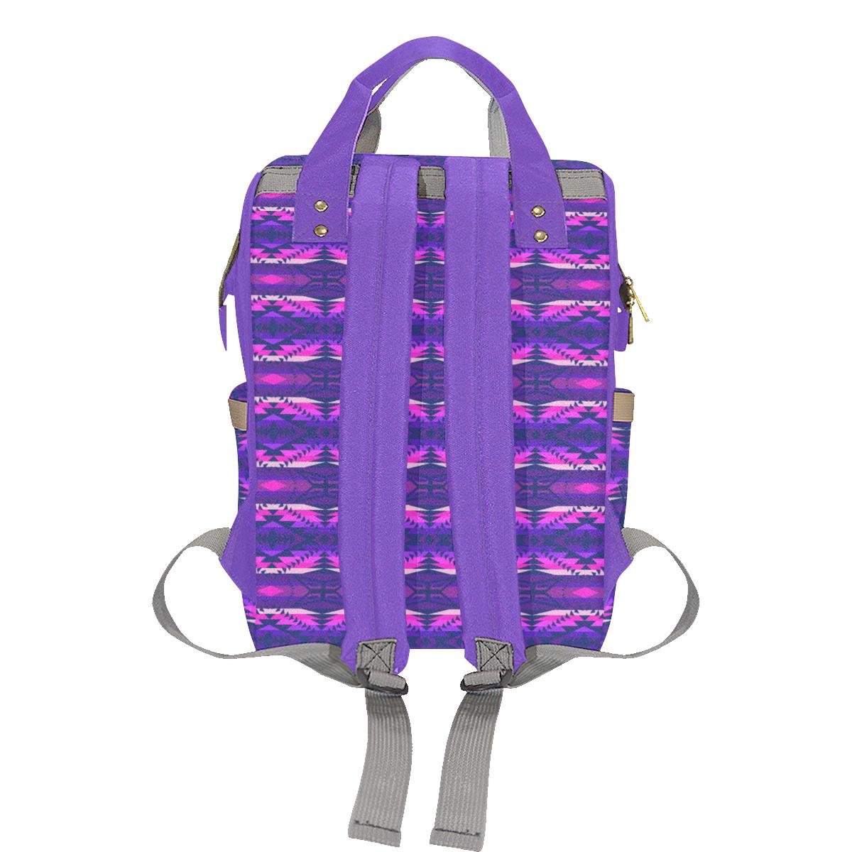 Plateau War Party Multi-Function Diaper Backpack (Model 1688) Diaper Backpack (1688) e-joyer