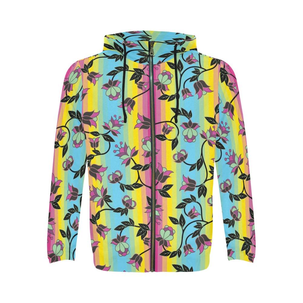 Powwow Carnival All Over Print Full Zip Hoodie for Men (Model H14) All Over Print Full Zip Hoodie for Men (H14) e-joyer