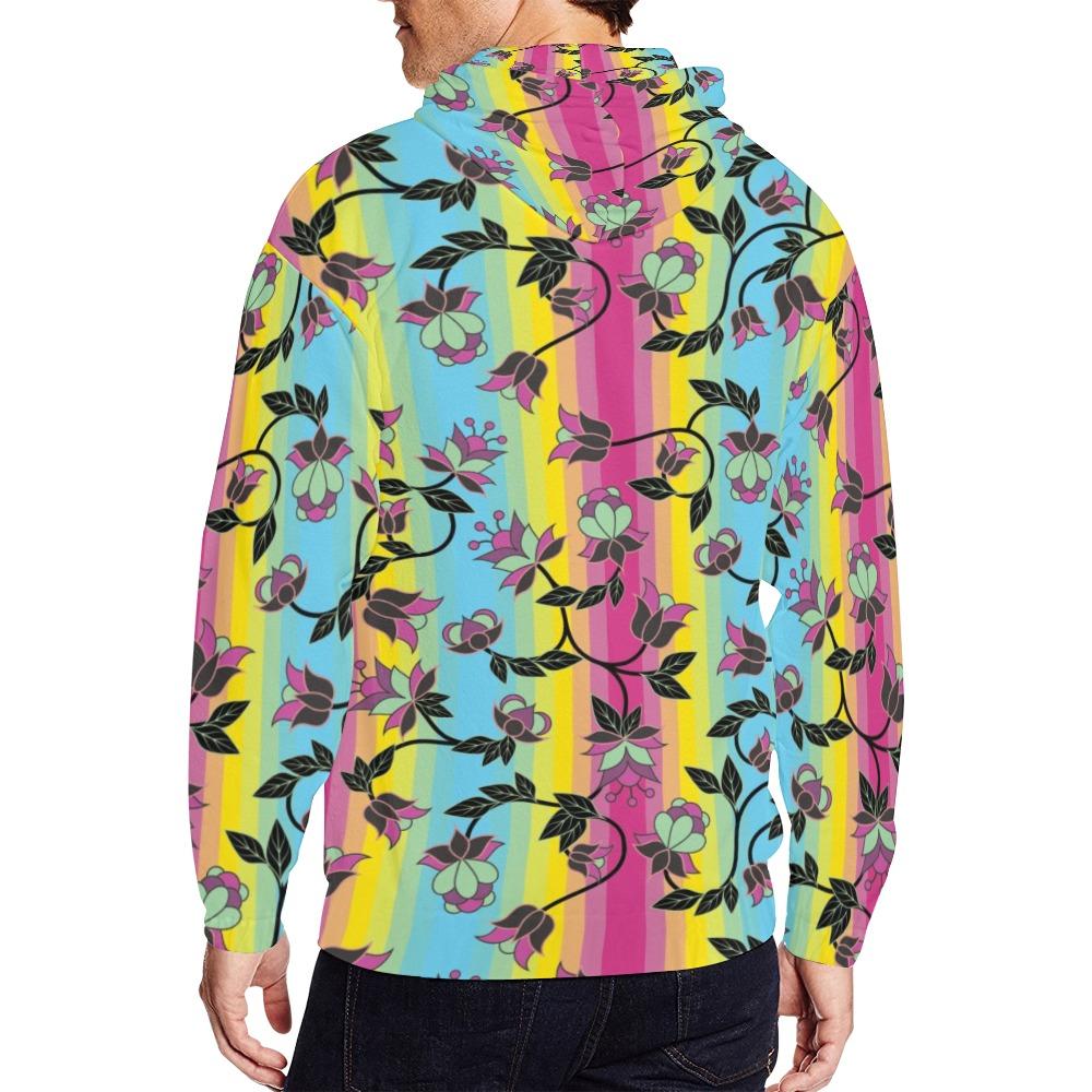 Powwow Carnival All Over Print Full Zip Hoodie for Men (Model H14) All Over Print Full Zip Hoodie for Men (H14) e-joyer