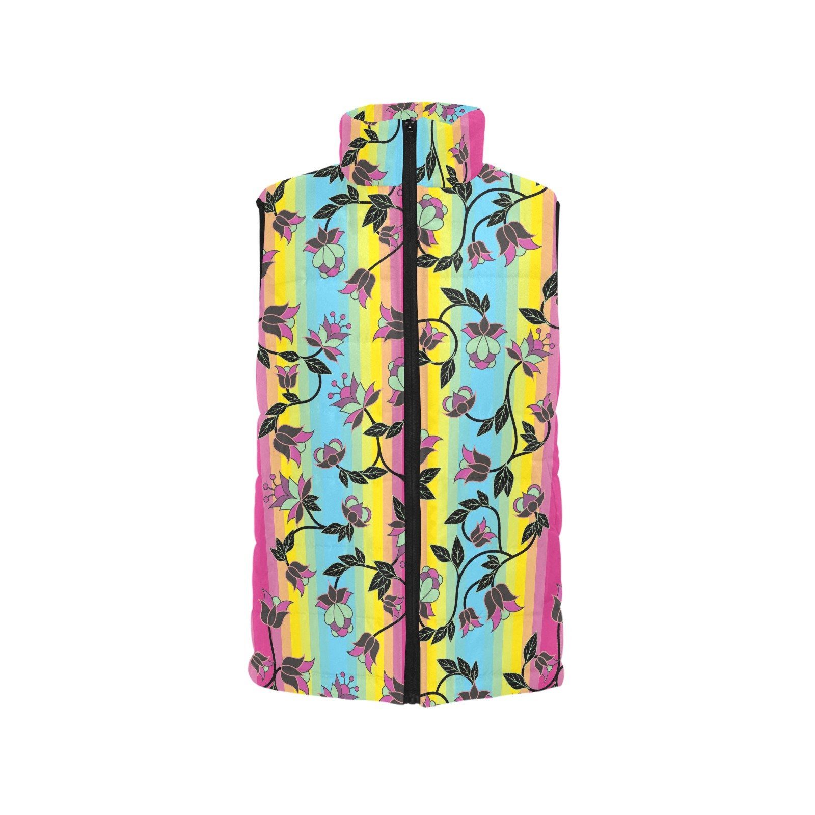 Powwow Carnival Men's Padded Vest Jacket (Model H44) Men's Padded Vest Jacket (H44) e-joyer