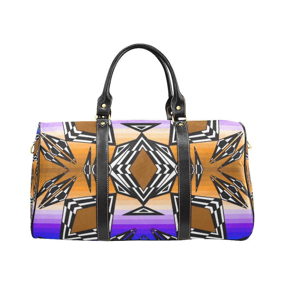 Prairie Fire Afternoon New Waterproof Travel Bag/Small (Model 1639) Waterproof Travel Bags (1639) e-joyer