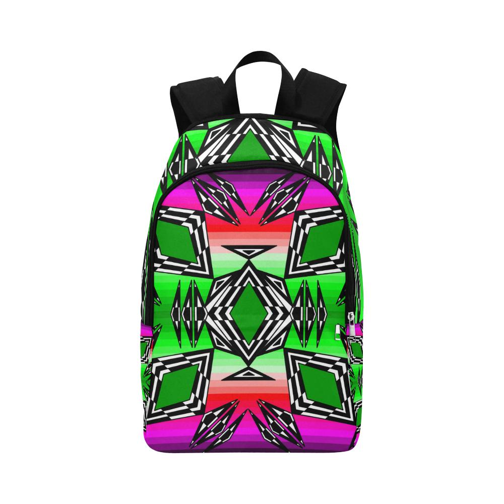 Prairie Fire Moon Shadow Fabric Adult Backpack (Model 1659) Casual Backpack for Adult (1659) e-joyer