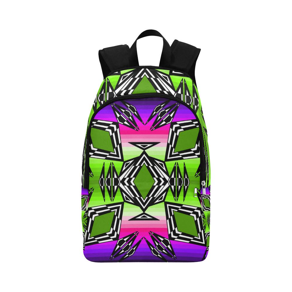 Prairie Fire Night Sky Fabric Adult Backpack (Model 1659) Casual Backpack for Adult (1659) e-joyer